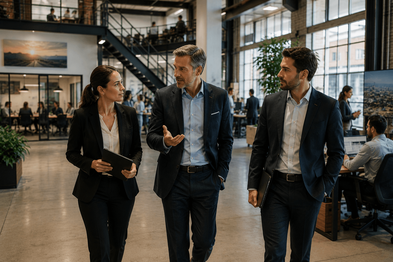 Executive leadership team guiding enterprise priorities