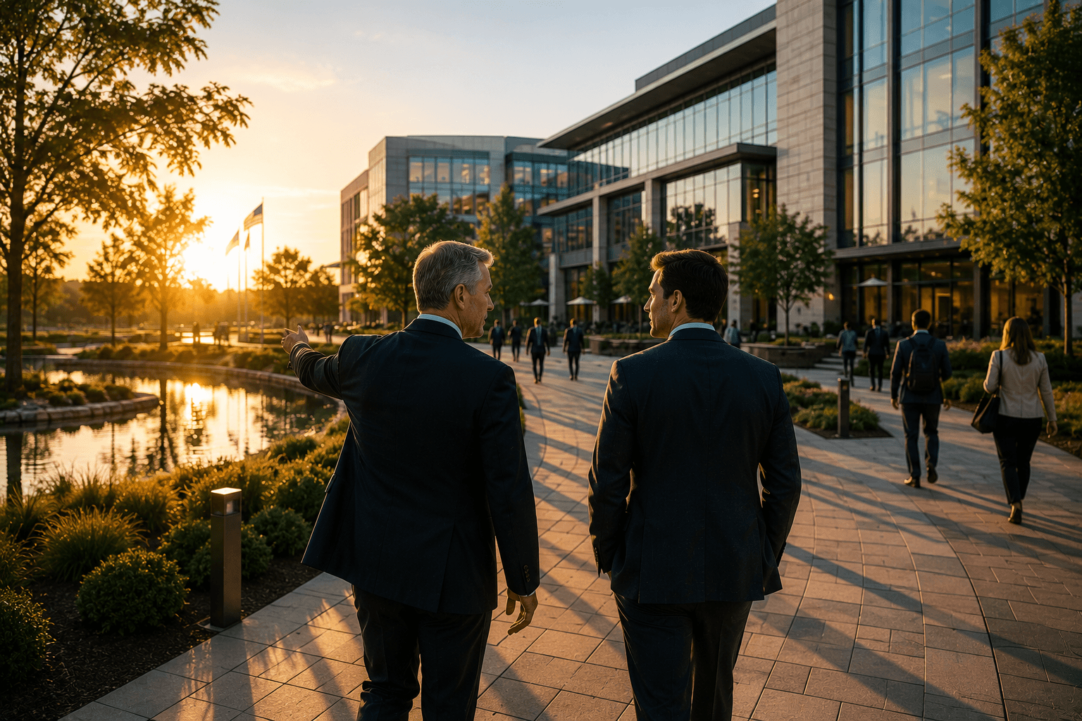 Corporate headquarters representing long-term enterprise stewardship
