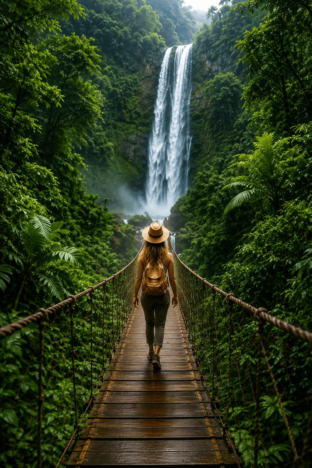 Lush rainforest destination for guided exploration